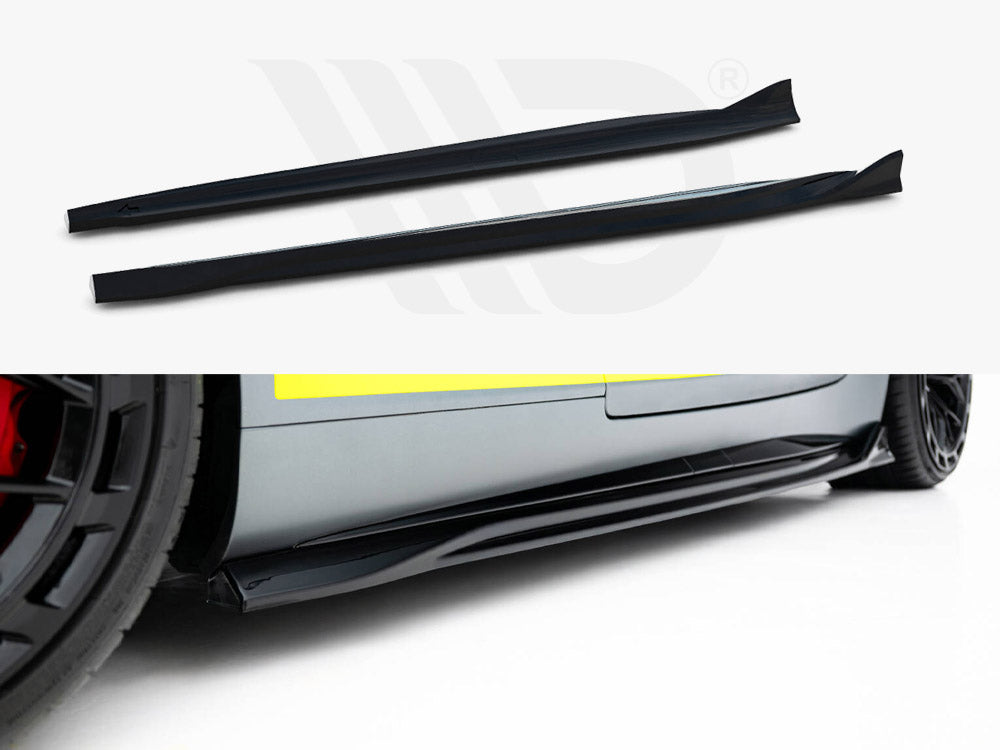 Maxton Design - Side Skirts Diffusers Mercedes-AMG GT C C190 Facelift