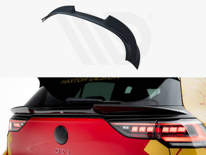 Maxton Design - Lower Spoiler CAP 3D Volkswagen Golf GTI / GTI Clubsport / R / R-Line / GTE / GTD Mk8 / Mk8 Facelift