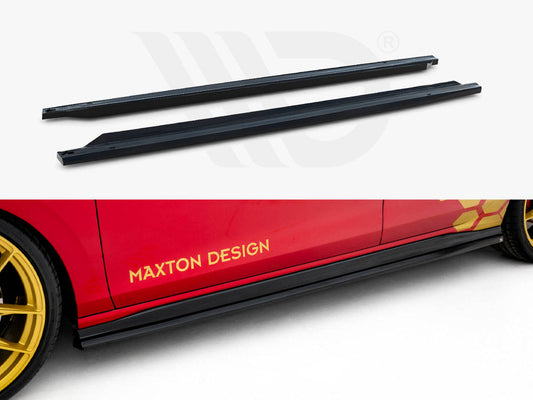Maxton Design - Side Skirts Diffusers V.2 Volkswagen Golf GTI Clubsport Mk8 Facelift