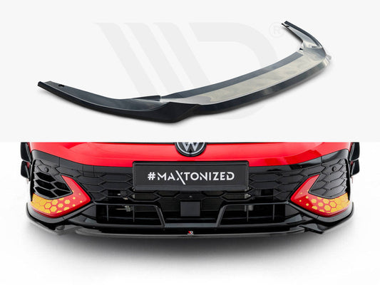 Maxton Design - Front Splitter V.4 Volkswagen Golf GTI Clubsport Mk8 Facelift
