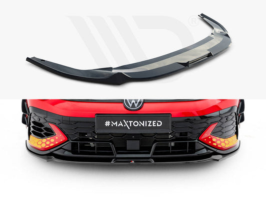 Maxton Design - Front Splitter V.3 Volkswagen Golf GTI Clubsport Mk8 Facelift