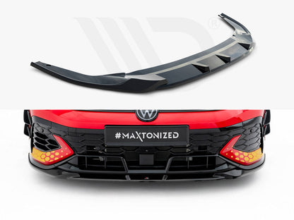 Maxton Design - Front Splitter V.1 Volkswagen Golf GTI Clubsport Mk8 Facelift