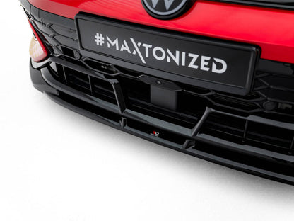 Maxton Design - Front Splitter V.1 Volkswagen Golf GTI Clubsport Mk8 Facelift