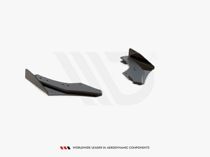 Maxton Design - Street PRO Rear Side Splitters + Flaps Volkswagen Golf GTI Clubsport Mk8 Facelift