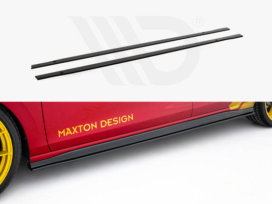 Maxton Design - Street Pro Side Skirts Diffusers Volkswagen Golf GTI Clubsport Mk8 Facelift