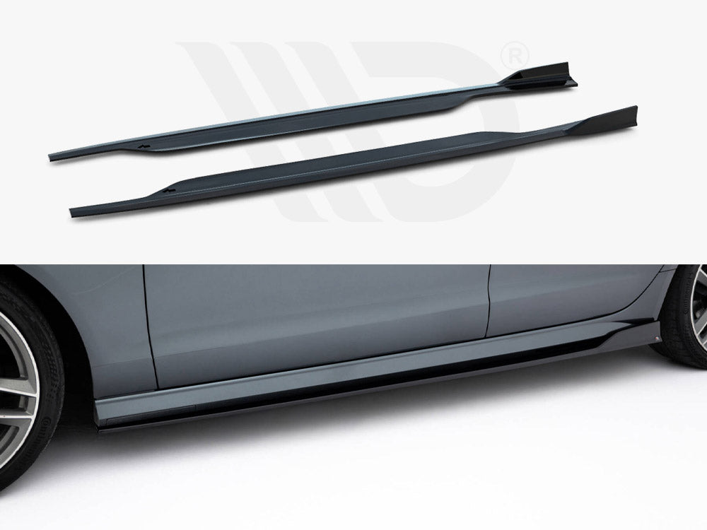 Maxton Design - Side Skirts Diffusers V.2 Audi A6 / A6 C7 S-Line / S6 C7 Facelift