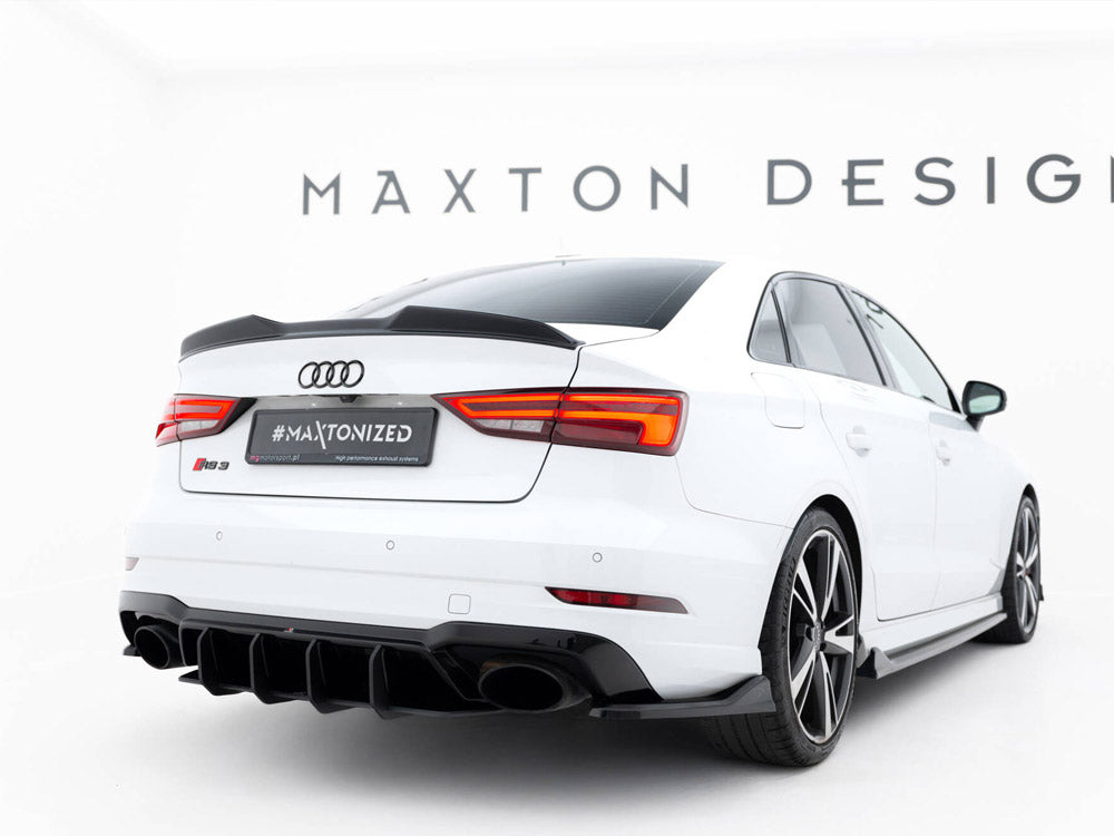 Maxton Design - Street PRO Rear Diffuser V.2 Audi RS3 Sedan 8V Facelift