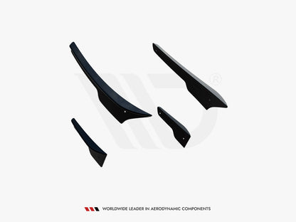 Maxton Design - Front Bumper Wings (Canards) BMW M135i F70