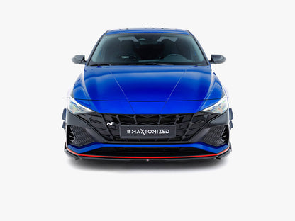 Maxton Design - Front Splitter V.1 Hyundai Elantra N Mk7