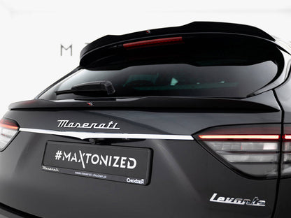Maxton Design - Lower Spoiler CAP Maserati Levante GT Mk1 Facelift
