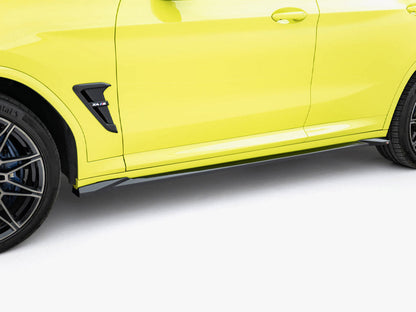 Maxton Design - Side Skirts Diffusers BMW X4M F98 Facelift