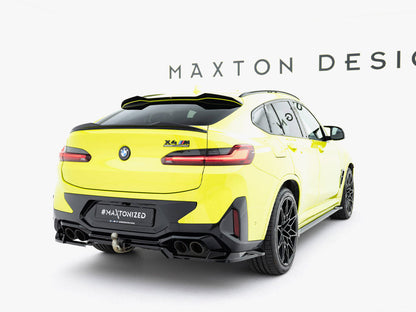 Maxton Design - Rear Splitter (Vertical Bars) BMW X4M F98 Facelift