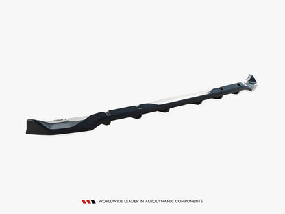 Maxton Design - Rear Splitter (Vertical Bars) Abarth 500e