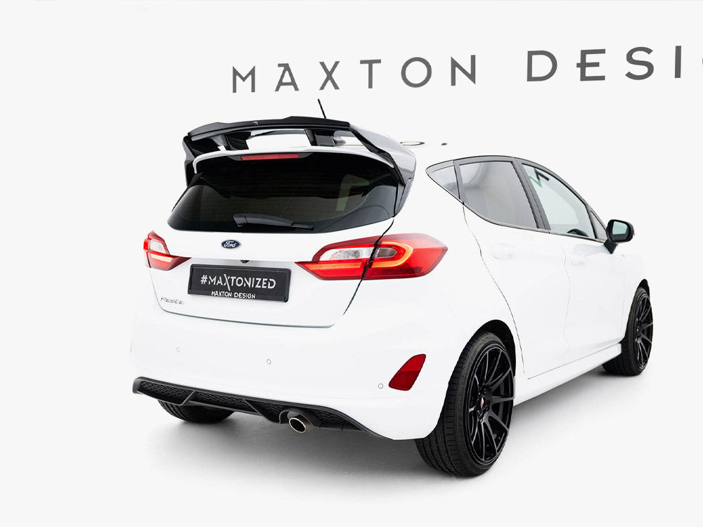 Maxton Design - Spoiler CAP Ford Fiesta ST / ST-Line Mk8 / Mk8 Facelift (For Spoiler FO-FI-8-ST-FH1FP )