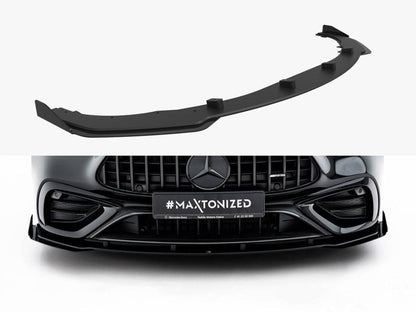 Maxton Design - Street PRO Front Splitter + Flaps Mercedes-AMG CLE 53 C236