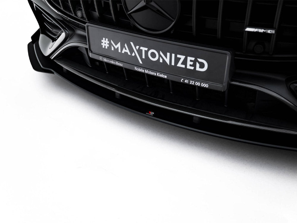 Maxton Design - Street PRO Front Splitter + Flaps Mercedes-AMG CLE 53 C236