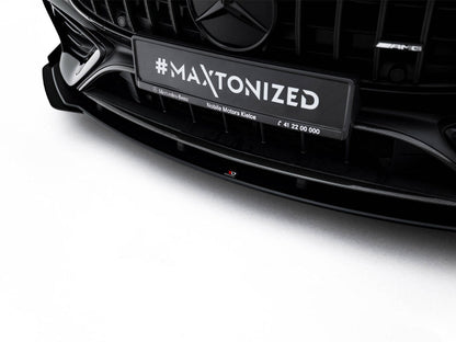 Maxton Design - Street PRO Front Splitter + Flaps Mercedes-AMG CLE 53 C236