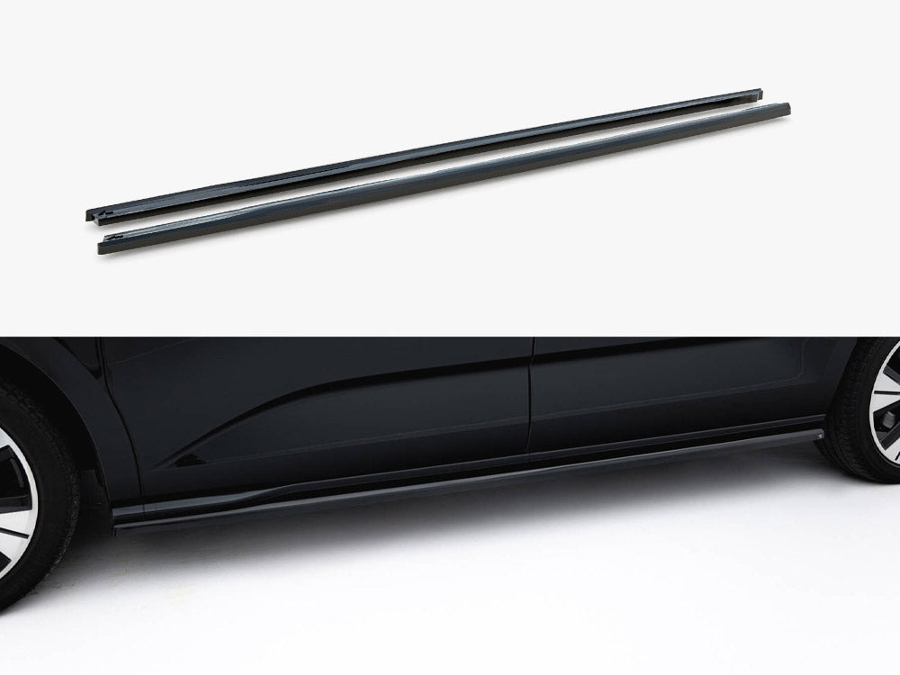 Maxton Design - Side Skirts Diffusers Volkswagen Multivan Long T7