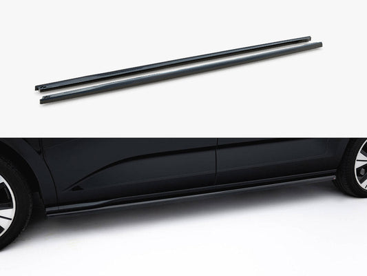 Maxton Design - Side Skirts Diffusers Volkswagen Multivan Long T7