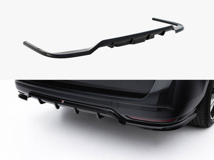 Maxton Design -Rear Splitter (Vertical Bars) Volkswagen Multivan Long T7