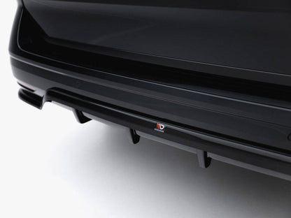 Maxton Design -Rear Splitter (Vertical Bars) Volkswagen Multivan Long T7