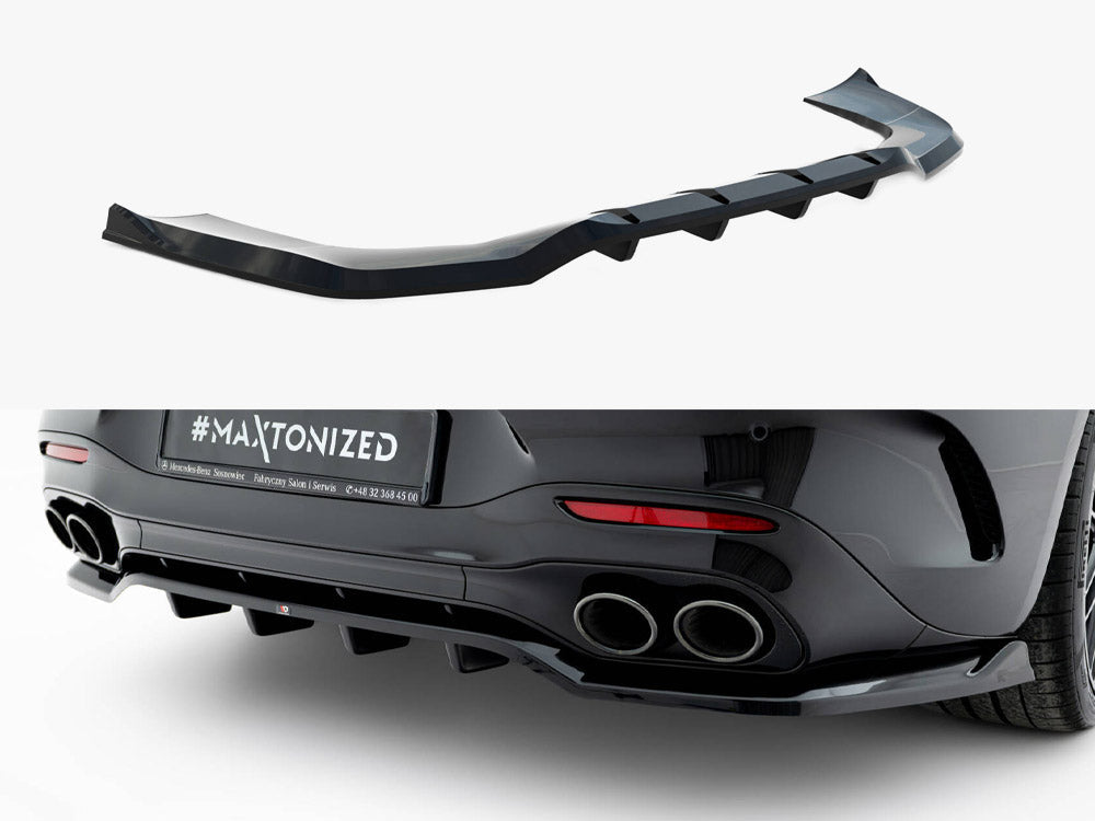 Maxton Design -  Rear Splitter (Vertical Bars) Mercedes-AMG SL 63 R232