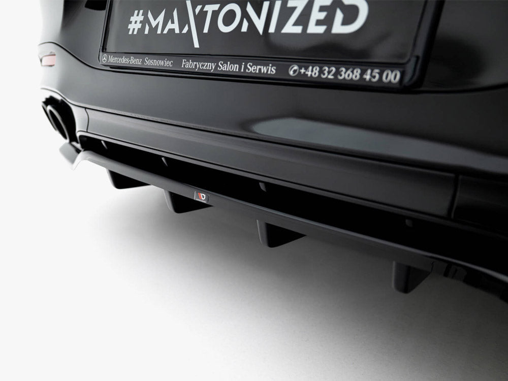 Maxton Design -  Rear Splitter (Vertical Bars) Mercedes-AMG SL 63 R232