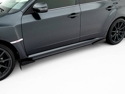 Maxton Design - Side Flaps Subaru Impreza WRX STI Mk3 Facelift