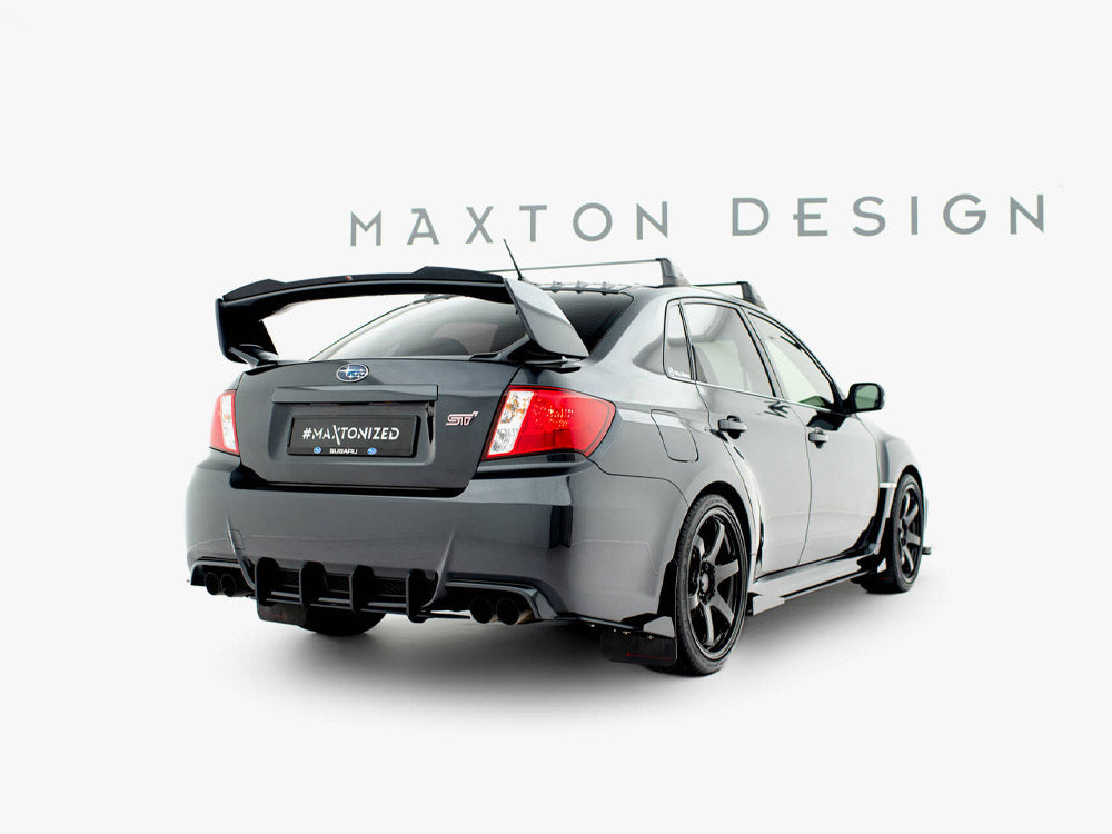 Maxton Design - Street PRO Rear Diffuser Subaru Impreza WRX STI Mk3 Facelift