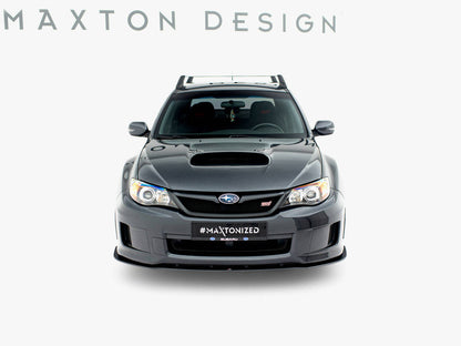 Maxton Design - Street PRO Front Splitter Subaru Impreza WRX STI Mk3 Facelift