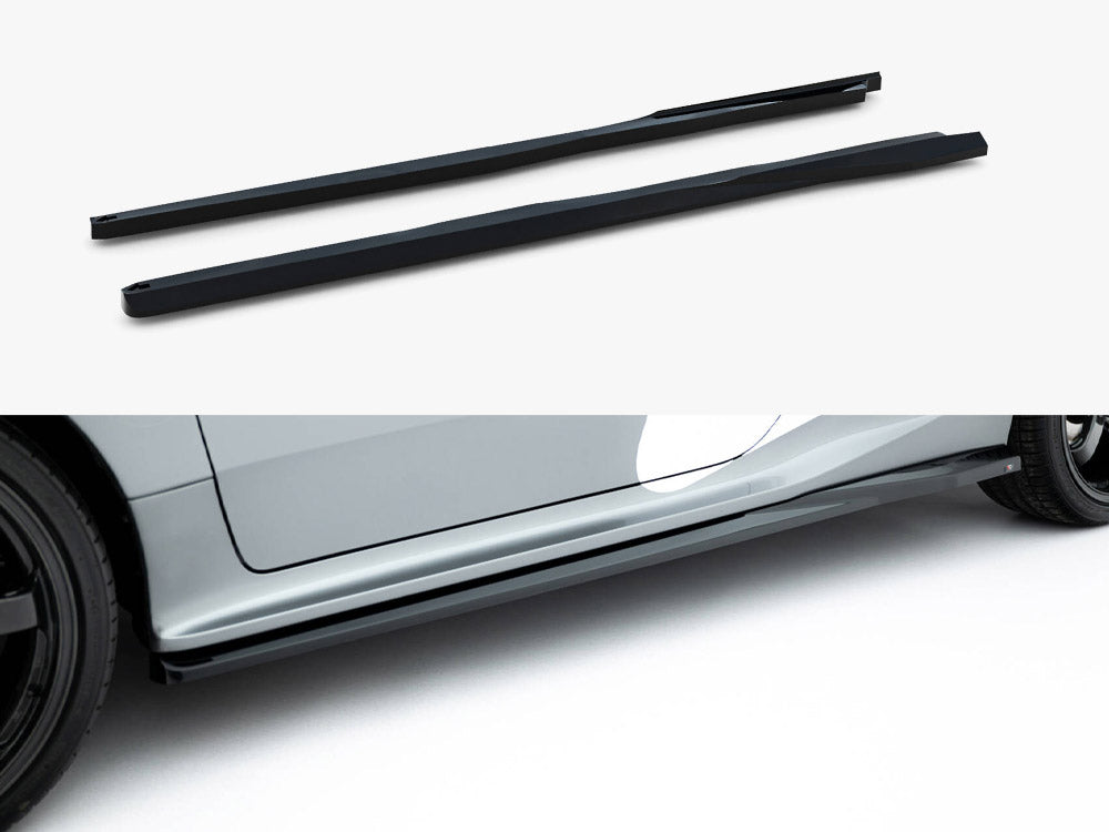 Maxton Design - Side Skirts Diffusers Toyota GR Yaris Mk4 Facelift