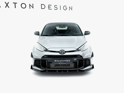 Maxton Design - Front Splitter + Flaps Toyota GR Yaris Mk4 Facelift
