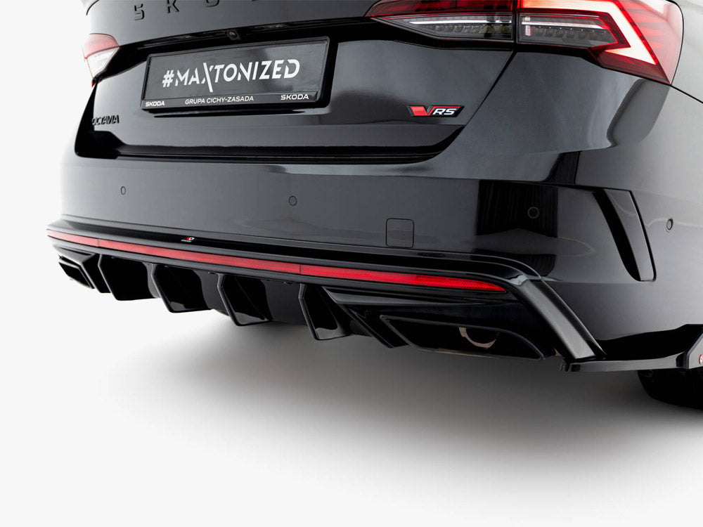 Maxton Design - Rear Valance Skoda Octavia RS Liftback / Estate Mk4 Facelift