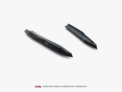 Maxton Design - Rear Side Splitters V.5 Skoda Octavia RS Liftback / Estate Mk4 / Mk4 Facelift