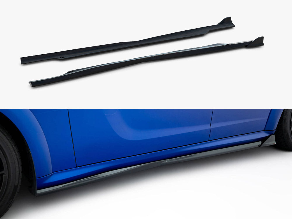 Maxton Design - Side Skirts Diffusers Dodge Charger RT Scat Pack Widebody Mk3 Facelift