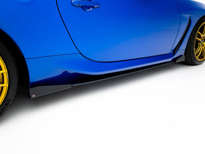 Maxton Design - Street PRO Side Skirts Diffusers V.1 + Flaps Subaru BRZ Mk2