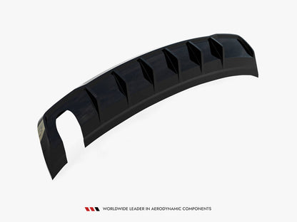 Maxton Design - Rear Valance Audi A3 Sedan 8V (Version with single exhaust tips on one side)
