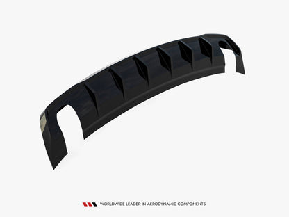 Maxton Design - Rear Valance Audi A3 Sedan 8V (Version with single exhaust tips on both sides)