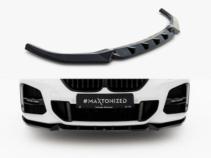 Maxton Design - Front Splitter BMW X1 M-Pack F48 Facelift