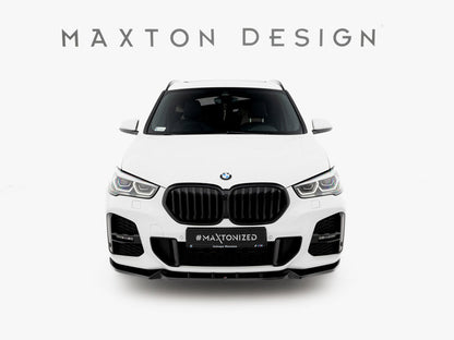 Maxton Design - Front Splitter BMW X1 M-Pack F48 Facelift