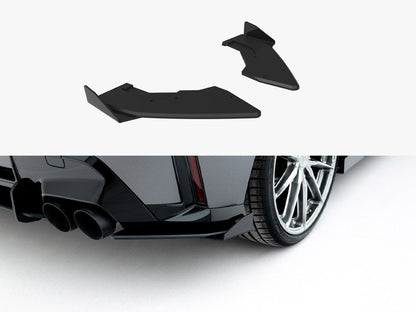 Maxton Design - Street PRO Rear Side Splitters V.1 + Flaps BMW M135i F70