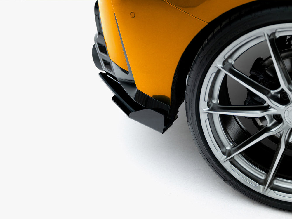 Maxton Design - Street PRO Rear Side Splitters V.2 + Flaps BMW 1 M-Pack F70