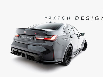 Maxton Design - Rear Side Splitters V.3 BMW M3 Sedan / Touring G80 / G81