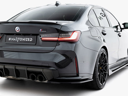 Maxton Design - Rear Side Splitters V.3 BMW M3 Sedan / Touring G80 / G81
