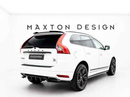 Maxton Design - Rear Splitter (Vertical Bars) Volvo XC60 Mk1 Facelift