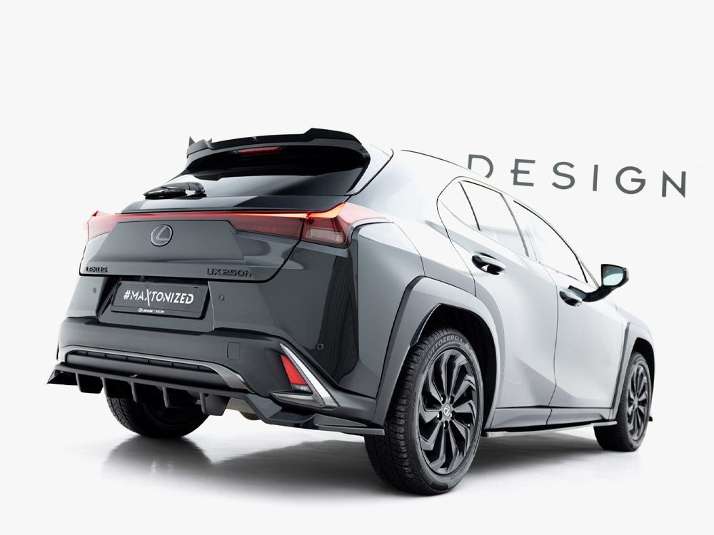 Maxton Design - Rear Splitter (Vertical Bars) Lexus UX F-Sport Mk1
