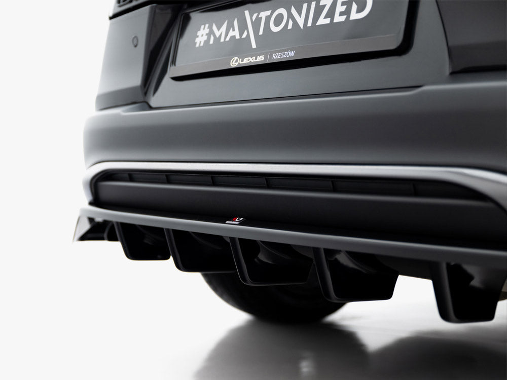 Maxton Design - Rear Splitter (Vertical Bars) Lexus UX F-Sport Mk1