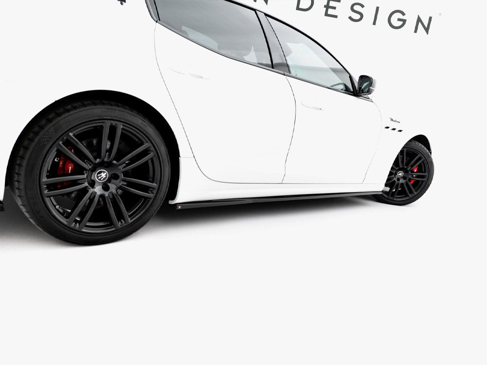 Maxton Design - Side Skirts Diffusers Maserati Ghibli Modena Mk3 Facelift