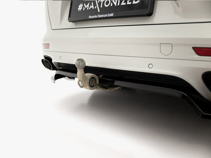 Maxton Design - Rear Splitter (Vertical Bars) Porsche Panamera GTS Sport Turismo 971 Facelift