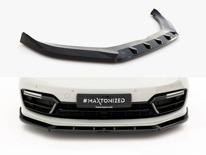 Maxton Design - Front Splitter Porsche Panamera GTS Sport Turismo 971 Facelift